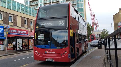 BIRTHDAY SPECIAL FRV London Bus Route 96 Bluewater Woolwich