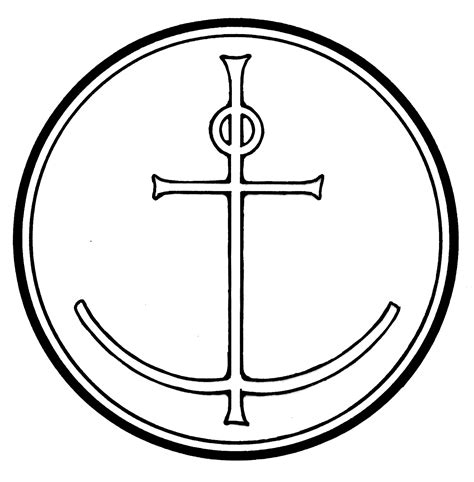 Christian Anchor Symbol