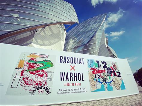 AuPalais on Twitter Basquiat Warhol à quatre mains Fondation LV