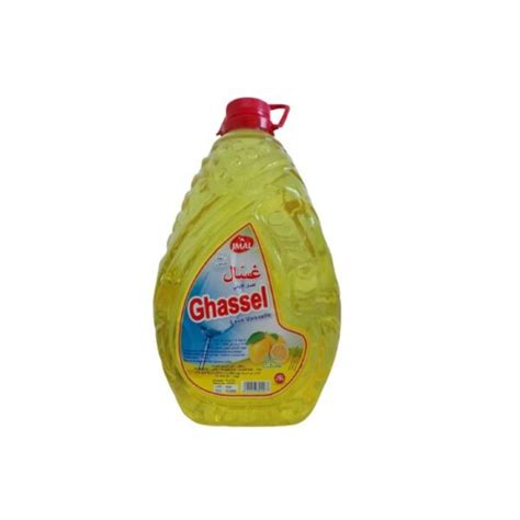 Liquide Vaisselle Citron Jmal Ghassel Ultra Concentr Bidon L