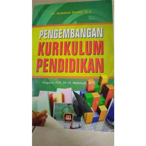 Jual Pengembangan Kurikulum Pendidikan Karya Hamdani Hamid Shopee