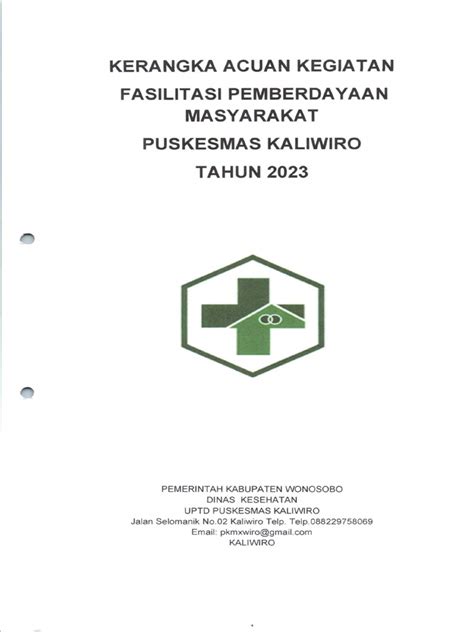 Kak Kegiatan Ukm Pdf