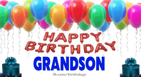 Happy Birthday Grandson GIFs | GIFDB.com