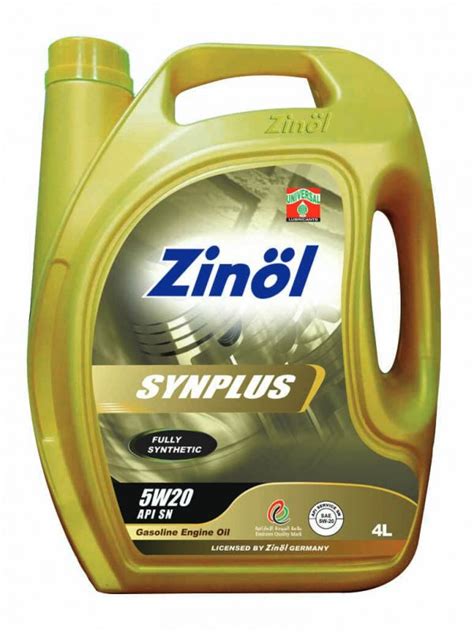Zinol Synplus Fully Synthetic Motor Oil – Universal Lubricants