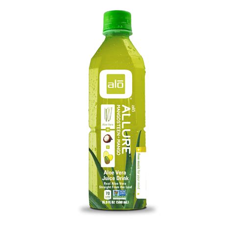 Alo Allure Aloe Vera Juice Mangosteen & Mango, 16.9 Fl Oz, 12 Count - Walmart.com