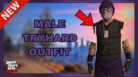 Gta Online New Male Tryhard Purple Joggers Invisible Arms Glitch