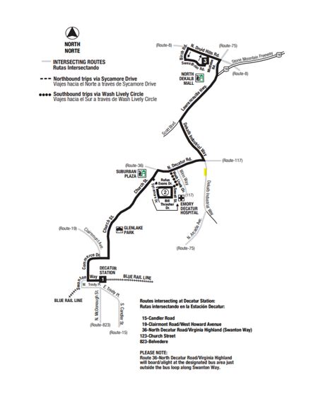 Marta Bus Route No Church Street Vice Versa In Atlanta