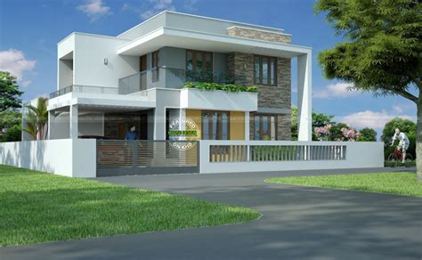 Best Contemporary Inspired Kerala Home Design Plans Acha Homes