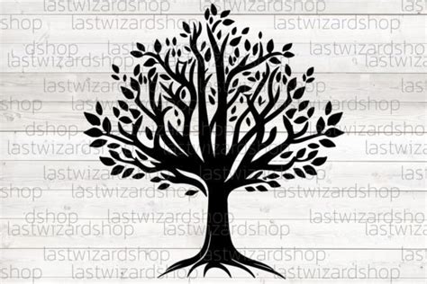 Spring Tree Svg, Nature Svg Graphic by Lastwizard Shop · Creative Fabrica