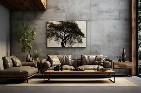 Premium AI Image | modern living room