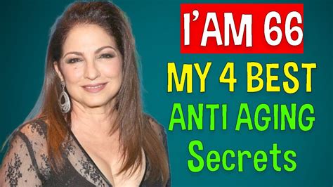 Gloria Estefans 66 Yrars Old Anti Aging Secrets Timeless Beauty And