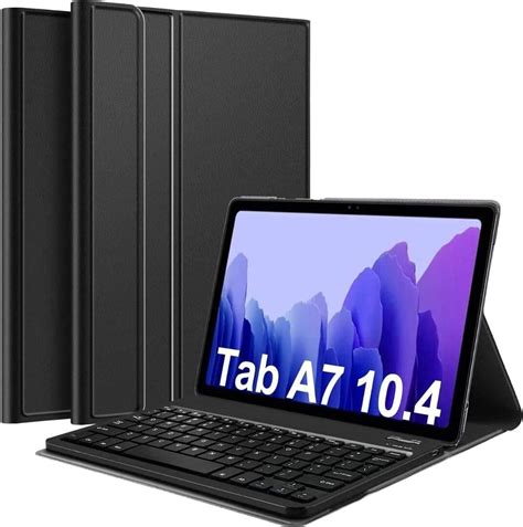 Wireless Bluetooth Keyboard with Detachable Tablet Case Cover for Samsung Galaxy Tab A7 10.4 ...