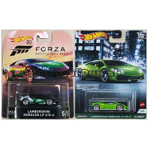Hot Wheels Premium Lamborghini Huracan LP 610 4 HW Car Culture Exotic Envy Retro Entertainment