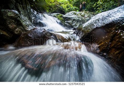 Falls Apark Water Running Down Rocks Stock Photo Shutterstock