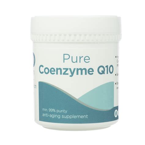 Coenzyme Q10 99%. ested for purity and heavy metals at the university ...