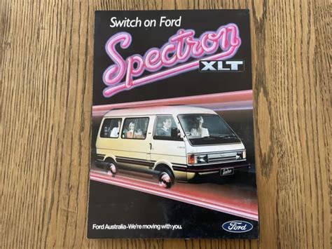 1984 Ford Spectron Van Australia Official Brochure Eur 7 85 Picclick Fr