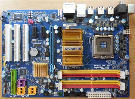 Gigabyte GA P35 DS3 Rev2 0 Mainboard Blende Intel P35 Sockel 775 DDR2