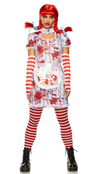 Vil Burger Babe Costume Sexy Scary Wendy Fast Food Costume Yandy