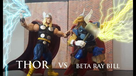 Thor Vs Beta Ray Bill Stop Motion Youtube