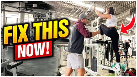 How To PROPERLY Glute Pushdown On Assisted Pull Up Machine YouTube