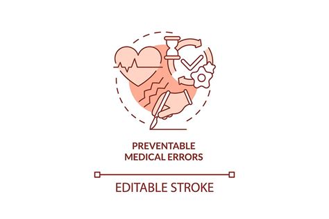Preventable medical errors icon | Outline Icons ~ Creative Market
