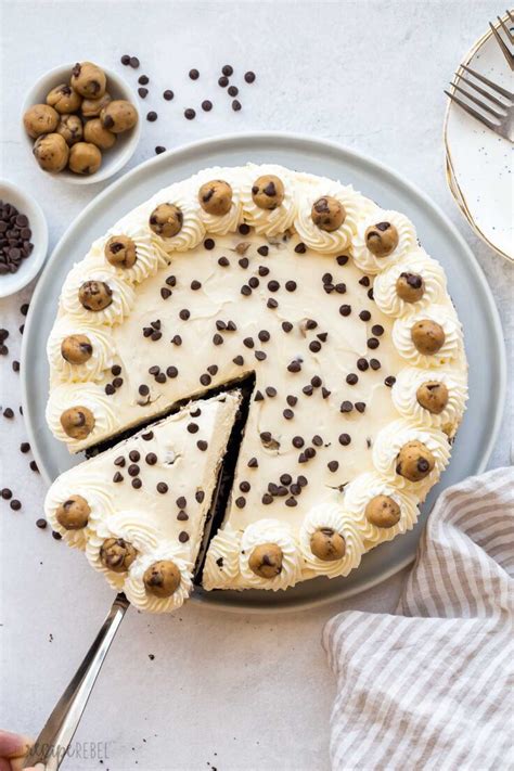 No Bake Cookie Dough Cheesecake Recipe The Recipe Rebel