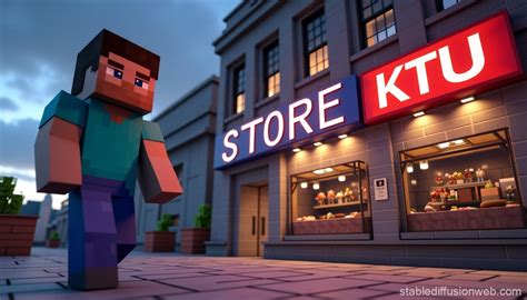 minecraft store banner stable diffusion