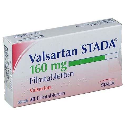 Valsartan Stada Mg St Mit Dem E Rezept Kaufen Shop Apotheke