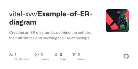 github vital xvvexample  er diagram creating  er diagram