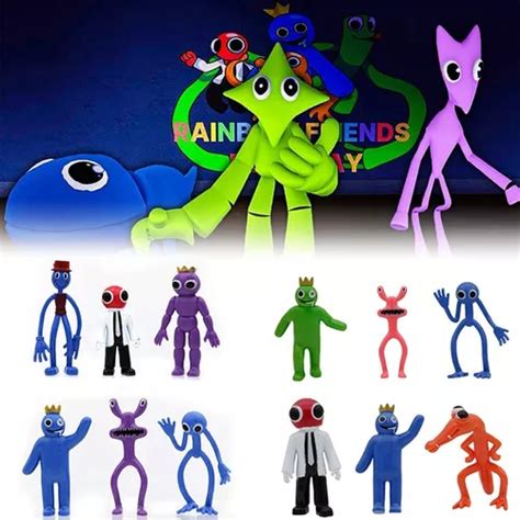 Kit Roblox Rainbow Friends Figura 6 Pcs Muñecos Juguete MercadoLibre