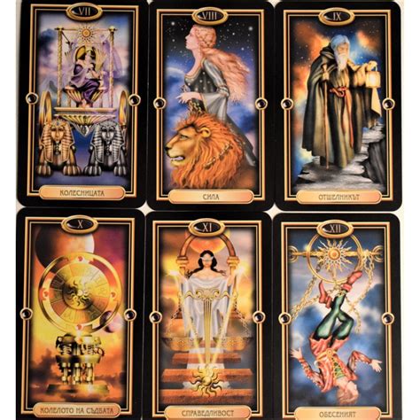 The Gilded Tarot Deck Bg Edition Tarot Bulgaria Ltd