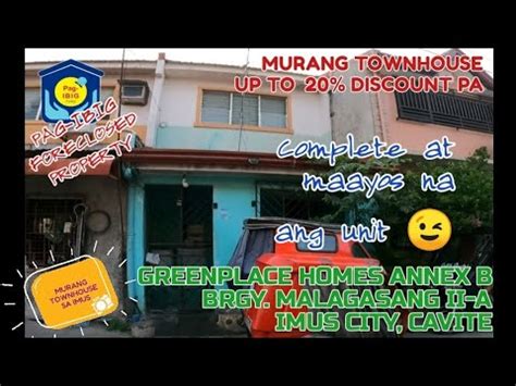 EXTENDED NA MURANG TOWNHOUSE GREENPLACE HOMES ANNEX B IMUS CAVITE