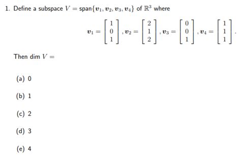 [Linear Algebra: Subspaces] How do you find the dimension of this ...