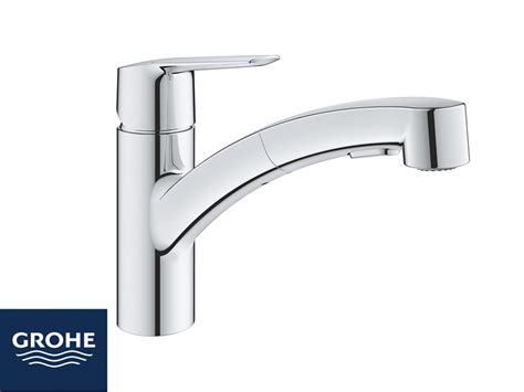 Miscelatore Monocomando Per Cucina Grohe Start Quickfix Con Doccetta