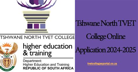 Tshwane North TVET College Online Application 2024 2025 TVET Colleges