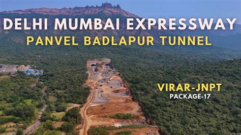 Delhi Mumbai Expressway Virar JNPT Package 17 November 2023 Progress