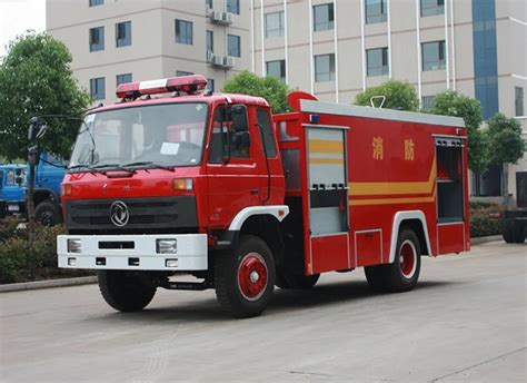 Dong Feng DFAC 4X2 Fire Truck 6 Tons Water Tank Fire Engine China