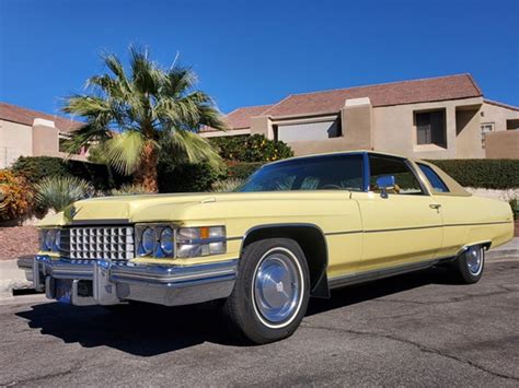 1974 Cadillac Coupe DeVille For Sale ClassicCars CC 1651718