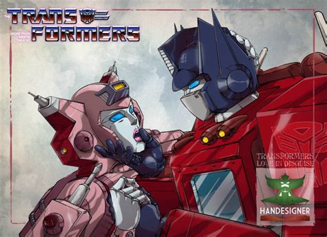 Optimus Prime And Elita One By Handesigner On Deviantart