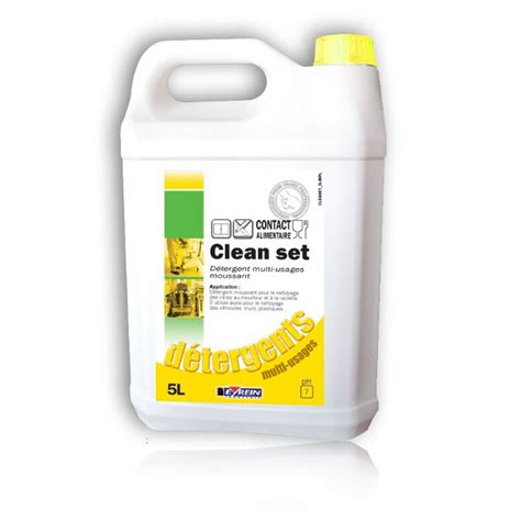 Clean Set Nettoyant Multi Usage Vitres Et Surfaces