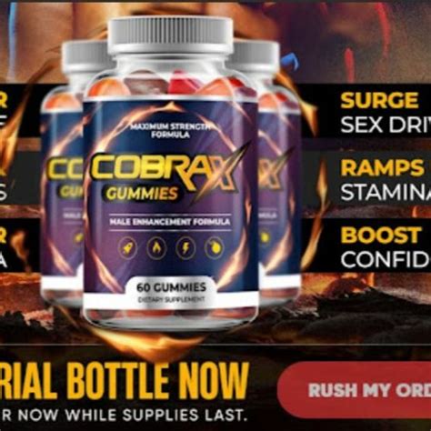 Stream Cobrax Male Enhancement Gummies Increase Your Libido Sex