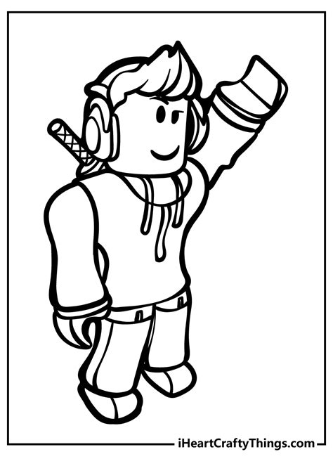 Roblox Coloring Pages For Kids