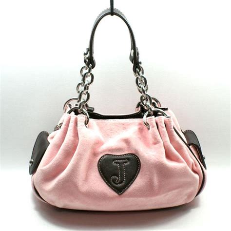 Juicy Couture Pink Nardels Baby Fluffy Velour Bag YHRU1121 Juicy