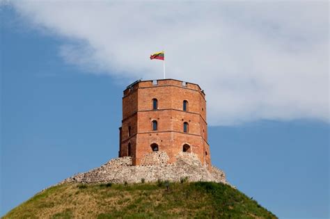 Premium Photo | Gediminas' tower in vilnius