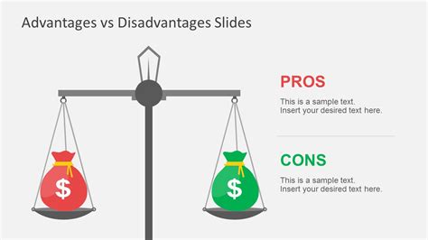 Pros And Cons Scale Powerpoint Template Infodiagram The Best Porn Website