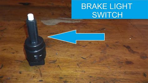 Brake Pedal And Brake Light Sensor Switch Testing And Replacement Youtube