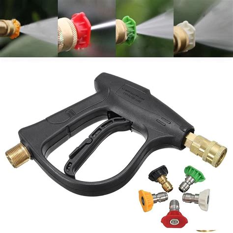 Car High Pressure Water Gun Cleaner Soap Foam Spray Sprayer Nozzles