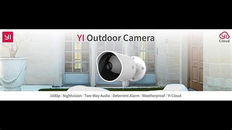 Yi Outdoor Security Camera Youtube