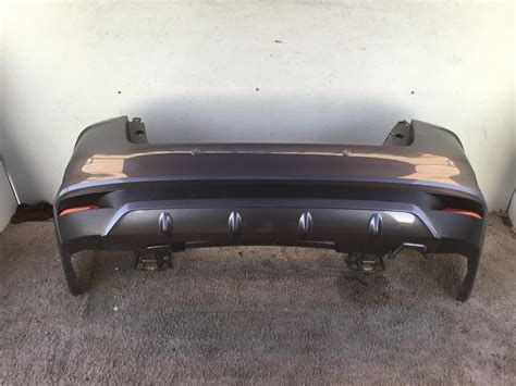 Nissan Versa Rear Bumper Grey Kad Oem Ebay