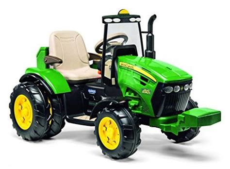 Peg Perego John Deere Dual Force Tractor Green